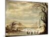 Winter Landscape, 17th Century-Gysbrecht Leytens-Mounted Giclee Print