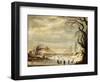 Winter Landscape, 17th Century-Gysbrecht Leytens-Framed Giclee Print