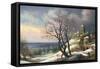 Winter Landscape, 17th Century-Daniel van Heil-Framed Stretched Canvas