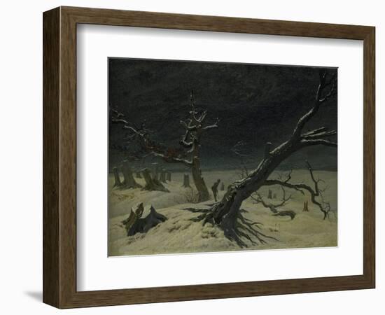 Winter Landscape, 1811-Caspar David Friedrich-Framed Giclee Print