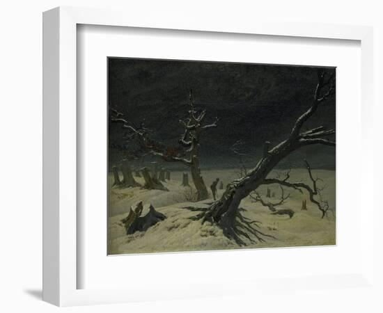 Winter Landscape, 1811-Caspar David Friedrich-Framed Giclee Print