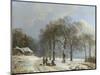 Winter Landscape, 1835-8-Barend Cornelis Koekkoek-Mounted Giclee Print