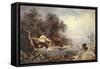 Winter Landscape, 1836-William James Muller-Framed Stretched Canvas