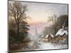 Winter Landscape, 1869-Charles Leaver-Mounted Giclee Print