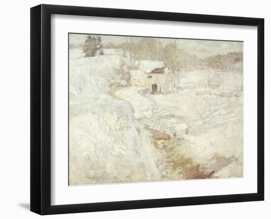 Winter Landscape, 1890's-John Henry Twachtman-Framed Giclee Print