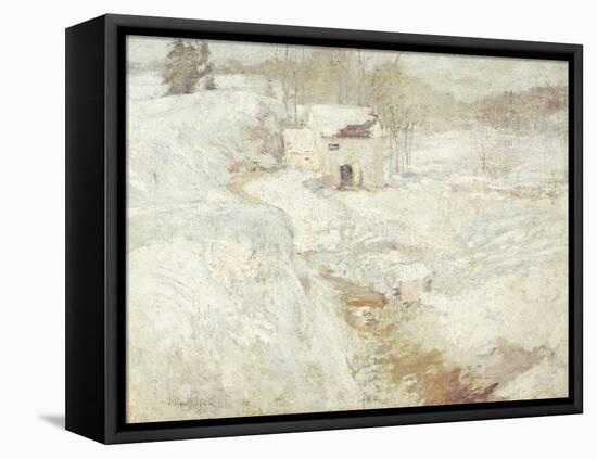 Winter Landscape, 1890's-John Henry Twachtman-Framed Stretched Canvas