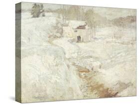 Winter Landscape, 1890's-John Henry Twachtman-Stretched Canvas