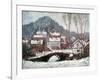 Winter Landscape, 1895-Claude Monet-Framed Giclee Print