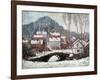 Winter Landscape, 1895-Claude Monet-Framed Giclee Print