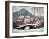 Winter Landscape, 1895-Claude Monet-Framed Giclee Print