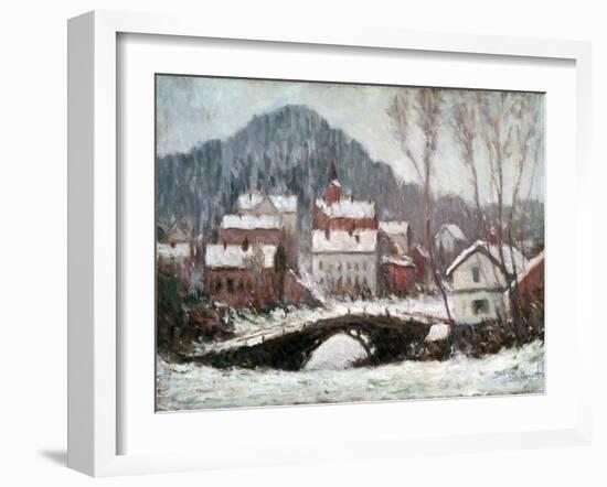 Winter Landscape, 1895-Claude Monet-Framed Giclee Print