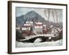 Winter Landscape, 1895-Claude Monet-Framed Giclee Print