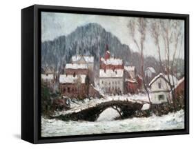 Winter Landscape, 1895-Claude Monet-Framed Stretched Canvas