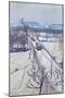 Winter Landscape, 1905 (Pastel on Paper)-Stanislaw Wyspianski-Mounted Giclee Print