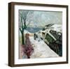 Winter Landscape, 1910-Edvard Munch-Framed Giclee Print