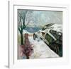 Winter Landscape, 1910-Edvard Munch-Framed Giclee Print