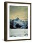 Winter Landscape, 1914-Matteo Olivero-Framed Giclee Print