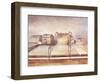 Winter Landscape, 1921-Alexander Kanoldt-Framed Giclee Print