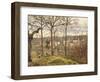 Winter Landscape at Louveciennes, C.1870-Camille Pissarro-Framed Giclee Print