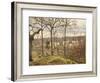 Winter Landscape at Louveciennes, C.1870-Camille Pissarro-Framed Giclee Print
