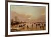 Winter Landscape at Sunset-Aert van der Neer-Framed Giclee Print