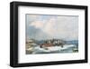 Winter Landscape, c.1849-Cornelius Krieghoff-Framed Art Print