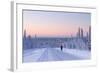Winter Landscape in Lapland-udvarhazi-Framed Photographic Print