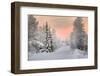 Winter Landscape in Lapland-udvarhazi-Framed Photographic Print