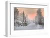 Winter Landscape in Lapland-udvarhazi-Framed Photographic Print