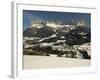 Winter Landscape in the Chartreuse Near Chambery, Rhone Alpes, French Alps, France-Michael Busselle-Framed Photographic Print