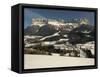 Winter Landscape in the Chartreuse Near Chambery, Rhone Alpes, French Alps, France-Michael Busselle-Framed Stretched Canvas
