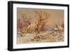 Winter Landscape in the Evening Sun-Juli Julievich Klever-Framed Giclee Print