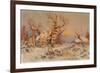 Winter Landscape in the Evening Sun-Juli Julievich Klever-Framed Giclee Print