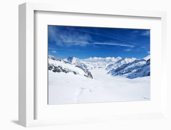 Winter Landscape in the Jungfrau Region-swisshippo-Framed Photographic Print