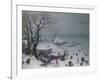 Winter Landscape Near Antwerp, 1575-Lucas I. van Valckenborch-Framed Giclee Print