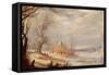 Winter Landscape (Oil on Canvas)-Gysbrecht Lytens or Leytens-Framed Stretched Canvas