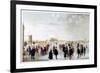 Winter Landscape on the River Ijsel Near Kampen, C1615-Hendrick Avercamp-Framed Giclee Print