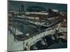 Winter Landscape, Petrograd, 1920-Osip Emmanuilovich Braz-Mounted Giclee Print