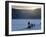 Winter Landscape, Reindeer and Snowmobile, Jokkmokk, Sweden-Peter Adams-Framed Photographic Print