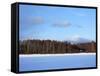 Winter Landscape, Suda, Vologda Region, Russia-Ivan Vdovin-Framed Stretched Canvas