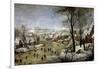 Winter Landscape with a Bird Trap, Ca. 1601-Pieter Brueghel the Younger-Framed Giclee Print