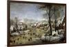 Winter Landscape with a Bird Trap, Ca. 1601-Pieter Brueghel the Younger-Framed Giclee Print