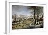 Winter Landscape with a Bird Trap, Ca. 1601-Pieter Brueghel the Younger-Framed Giclee Print