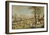 Winter Landscape with Bird Trap-Pieter Brueghel the Younger-Framed Giclee Print