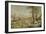 Winter Landscape with Bird Trap-Pieter Brueghel the Younger-Framed Giclee Print