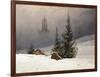 Winter Landscape with Church, 1811-Caspar David Friedrich-Framed Giclee Print