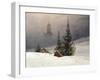 Winter Landscape with Church, 1811-Caspar David Friedrich-Framed Giclee Print