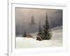 Winter Landscape with Church, 1811-Caspar David Friedrich-Framed Giclee Print