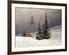 Winter Landscape with Church, 1811-Caspar David Friedrich-Framed Giclee Print