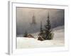 Winter Landscape with Church, 1811-Caspar David Friedrich-Framed Giclee Print